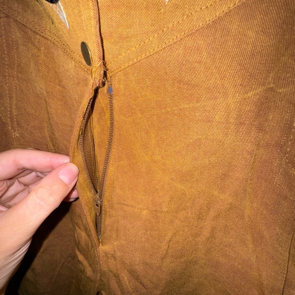 Vintage (with tags!) - Cache/Mixed Brand Brown Embellished Suede Set - Picture 9 of 11